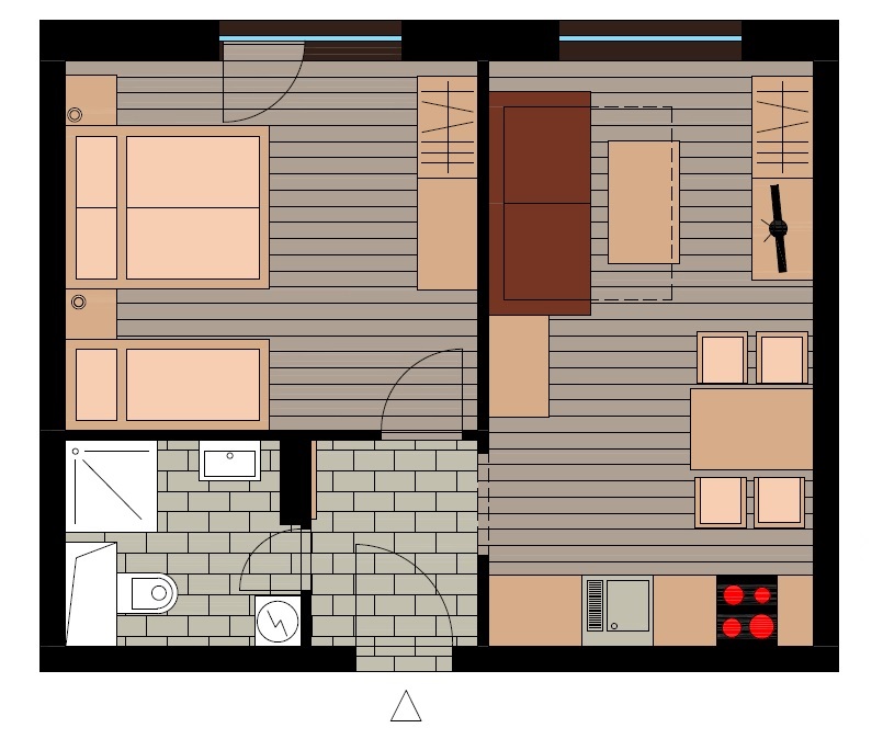 Podorys - Apartament SMALL FAMILY [3+2]